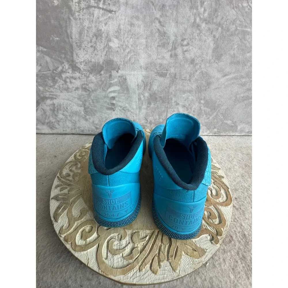Nike Kobe AD Mid Detached Blue Teal‎ Basketball Shoes 922482-400 Mens Size 14